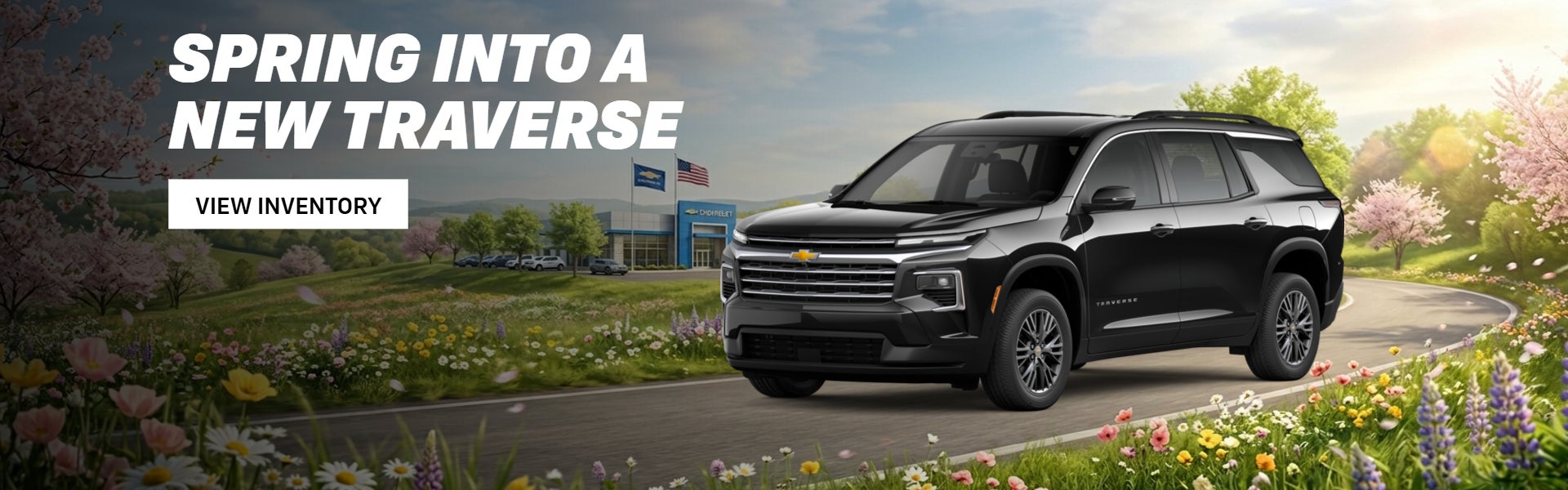 Spring into a traverse.